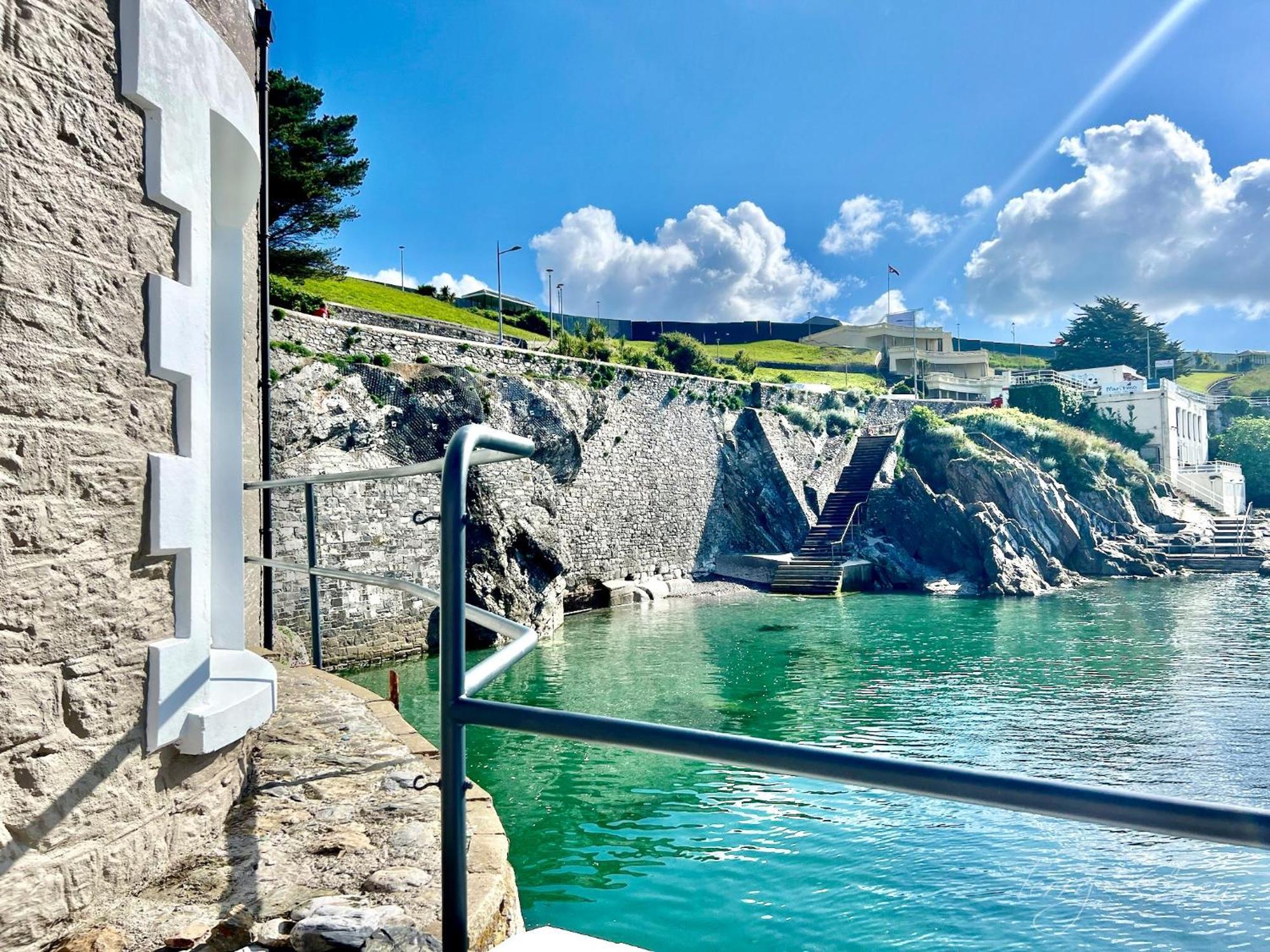 Seafront Cottage - Beach Access - Pet Friendly Plymouth Dış mekan fotoğraf